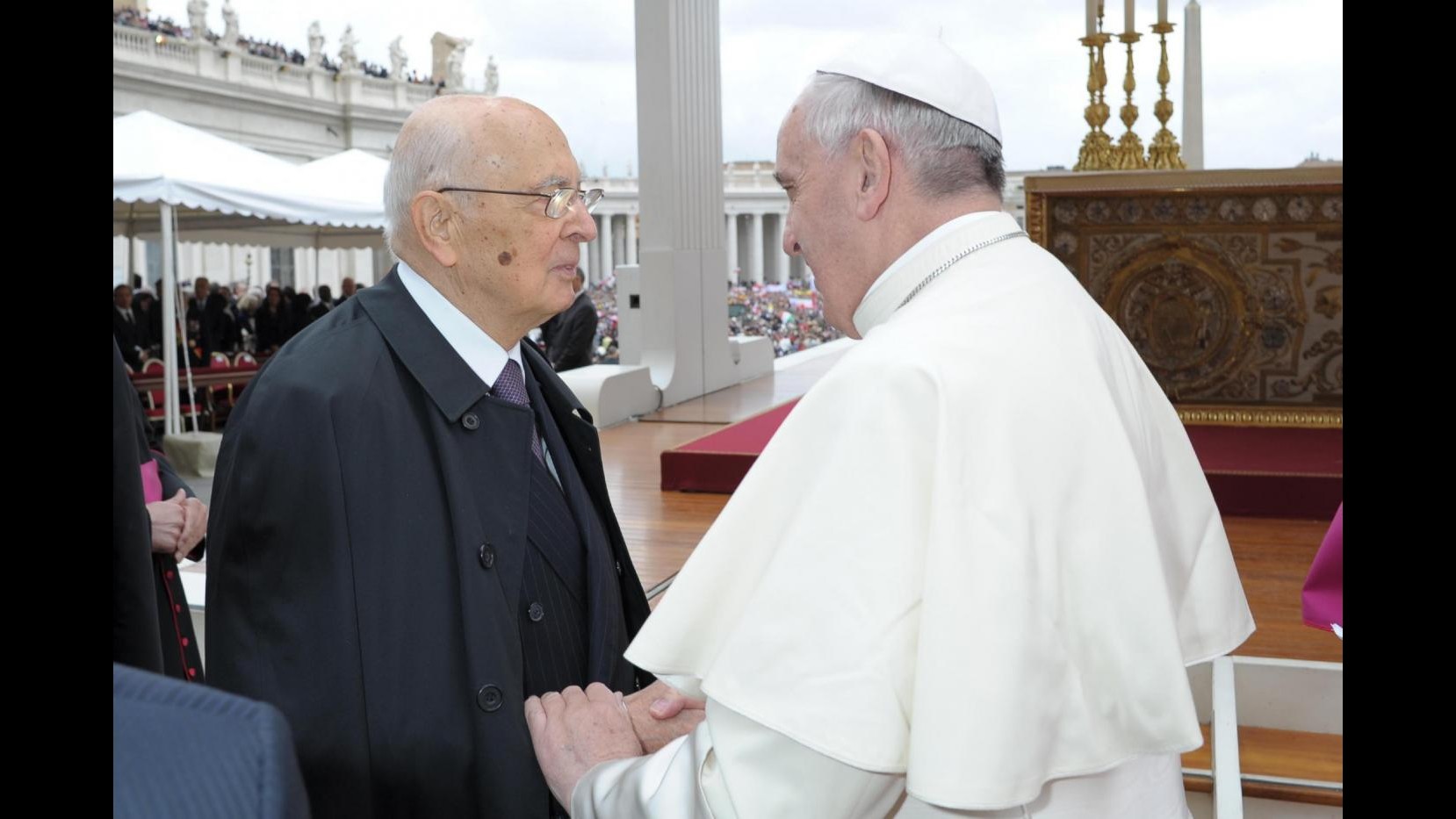Terra Santa, Napolitano al Papa: Sua visita incoraggi negoziati