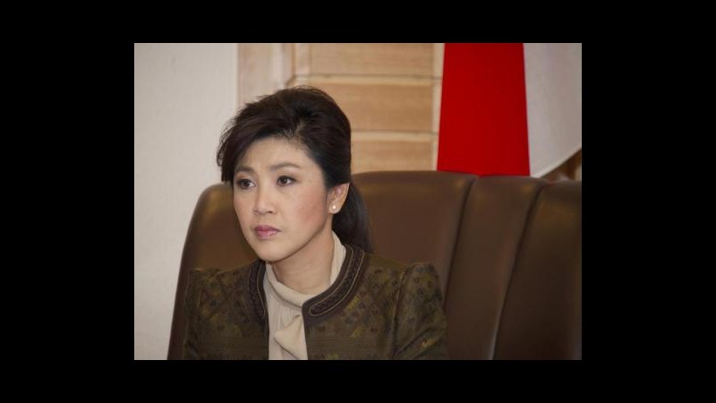 Thailandia, Yingluck Shinawatra rilasciata da esercito