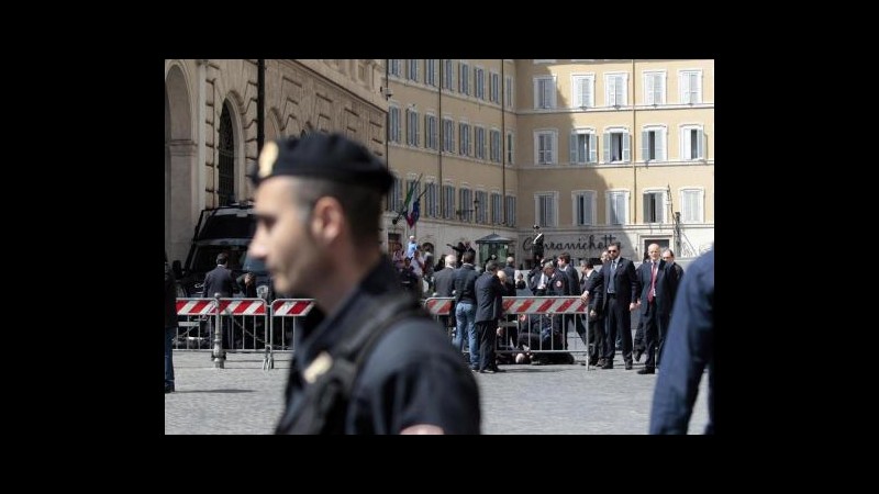 Sparatoria P. Chigi, Preiti arrivato disperato in treno ieri a Roma