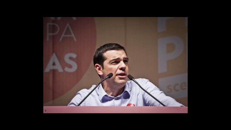 Europee, Tsipras: Costruiremo ampio fronte in Grecia e in Ue