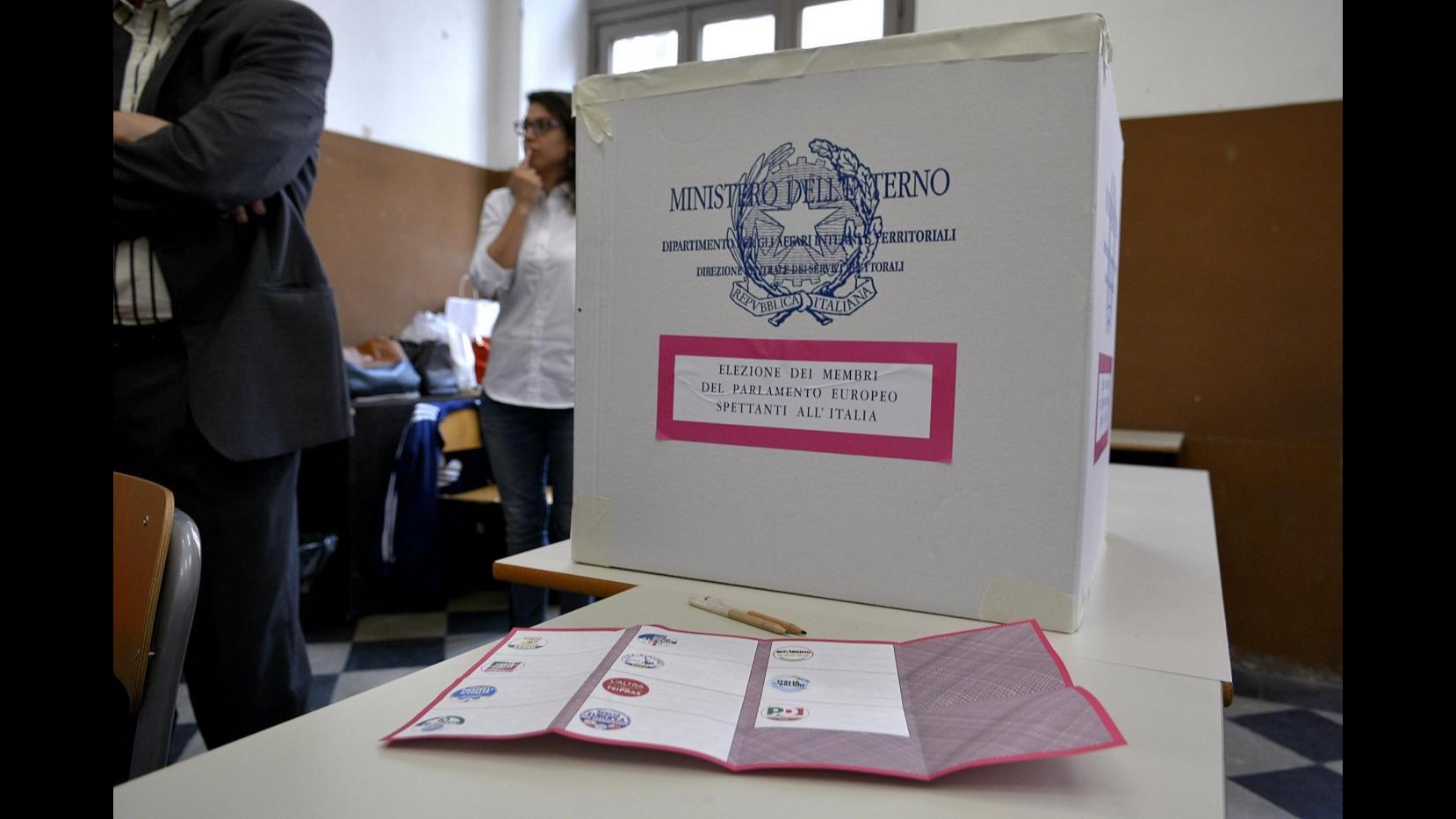 Europee, scrutini (al 32%): Pd 42,63%, M5S 20,81%, Fi 14,64