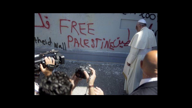 Terra Santa, Papa: Offro Vaticano per incontro Israele-Palestina