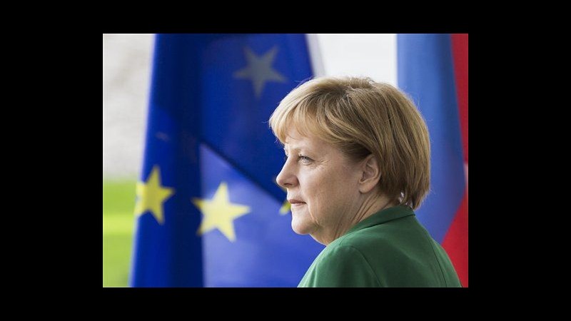 Crisi, Merkel: Crescita non c’è solo quando lo Stato investe