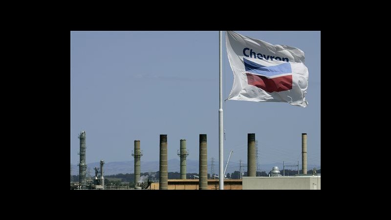 Chevron, utile I trimestre cala a 6,2 mld (-5%), giù anche ricavi
