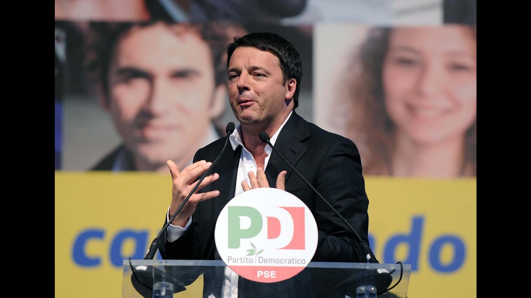 Europee, Renzi: Nessuna paura, il Pd riparte dalla piazza e vince