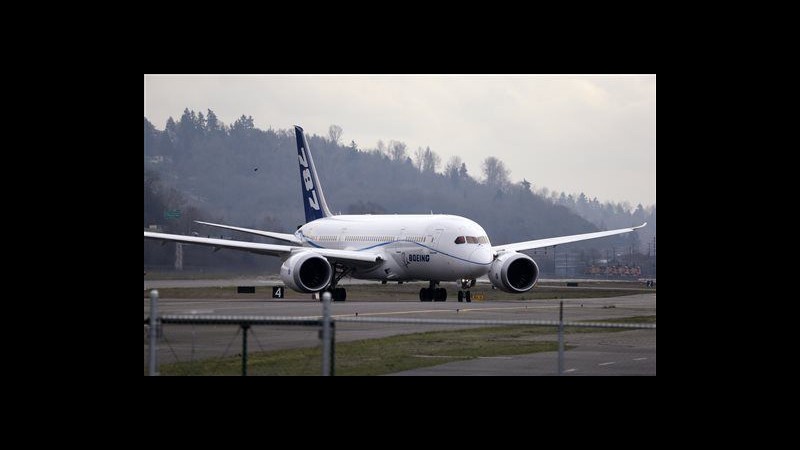Boeing, utile I trimestre +20% nonostante i problemi del 787