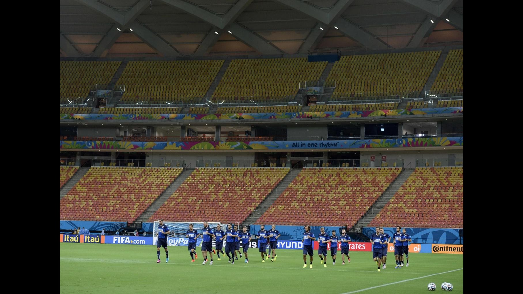 Mondiali 2014, afa e caldo opprimente: Manaus pronta alla sfida Italia-Inghilterra