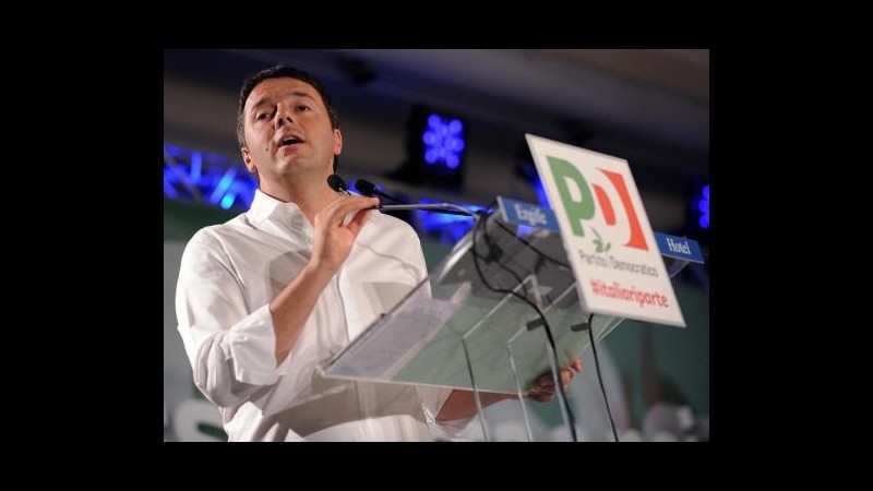 Renzi: Legge elettorale a settembre, poi legge per i diritti civili