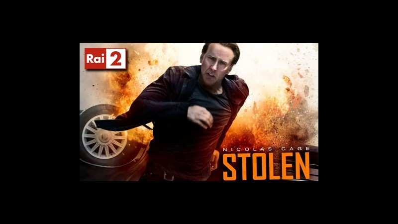 Rai, lunedì in prima tv ‘Stolen’ con Nicolas Cage