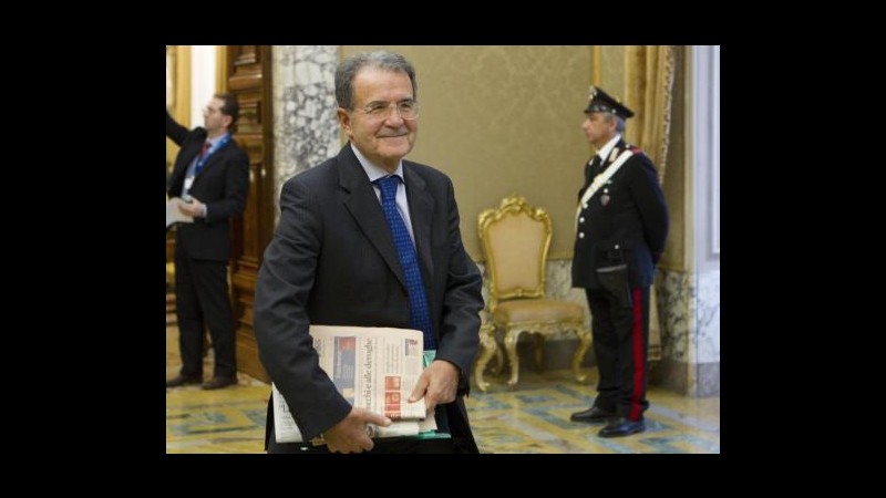 Quirinale, Romano Prodi non ce la fa: si va al quinto scrutinio