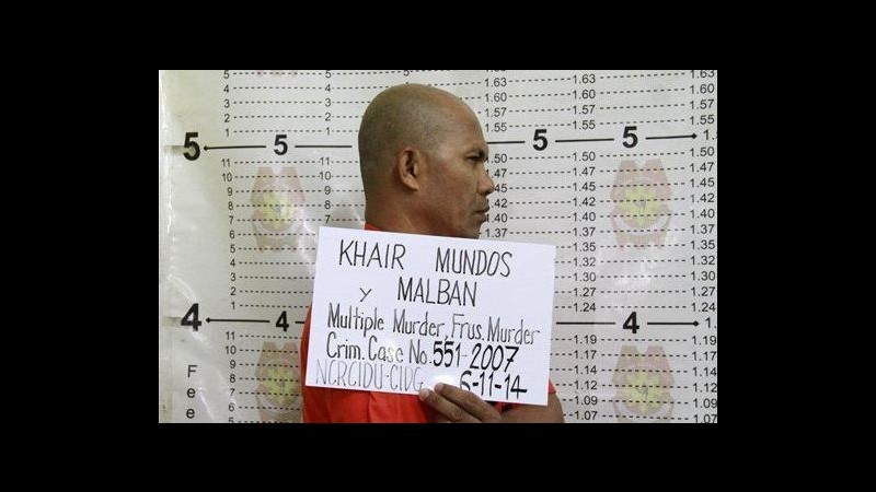 Filippine, arrestato leader di Abu Sayyaf vicino aeroporto Manila