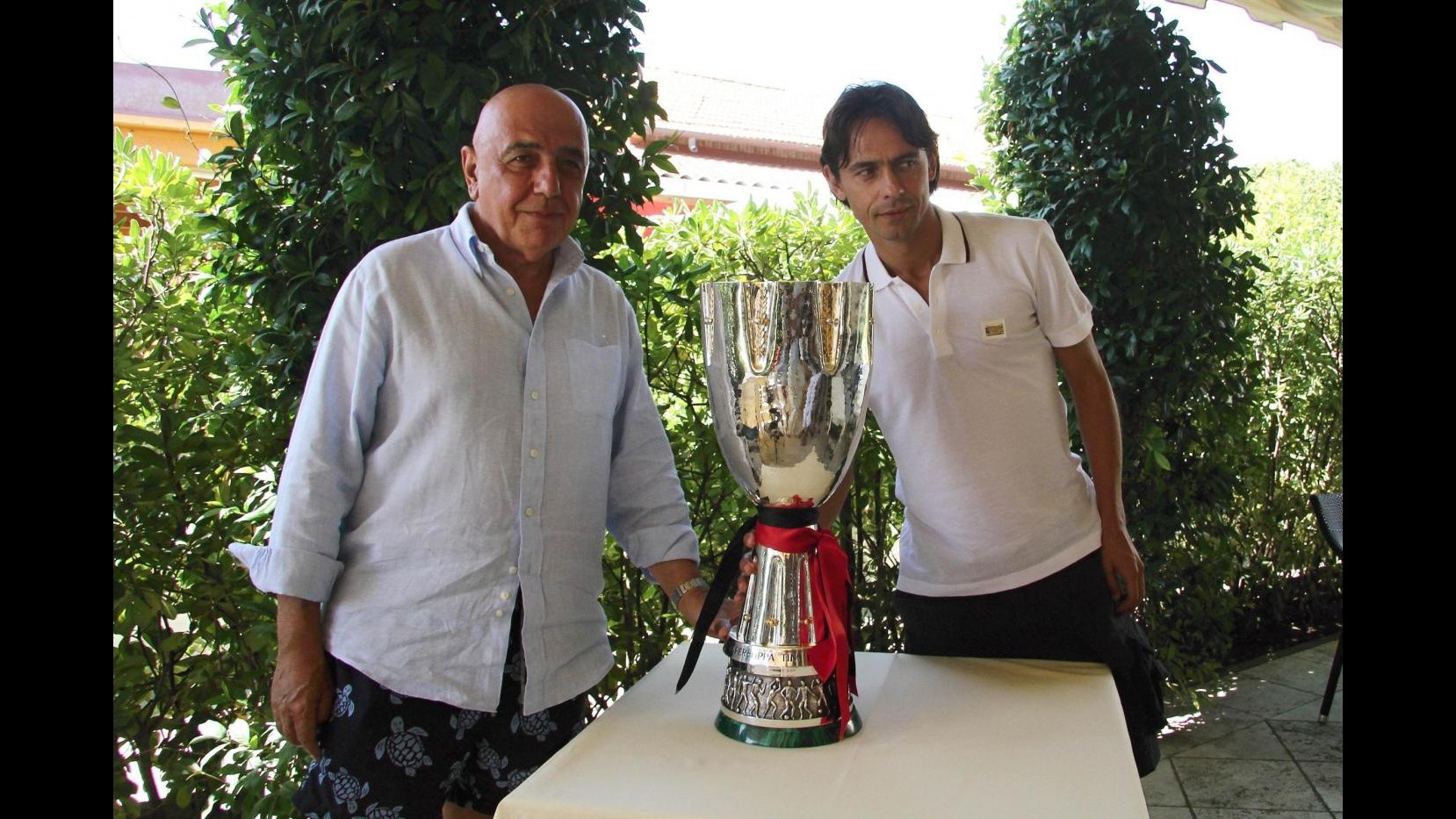 Calcio, Milan: cena tra Sacchi, Galliani e Filippo Inzaghi a Milano
