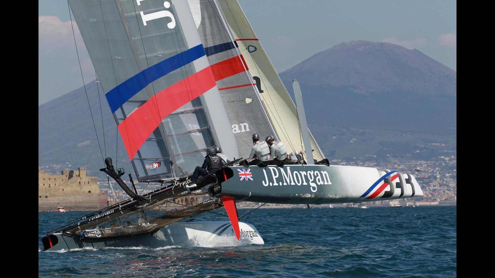 Vela, America’s Cup: Ben Ainslie show a Napoli. Ok Luna Rossa