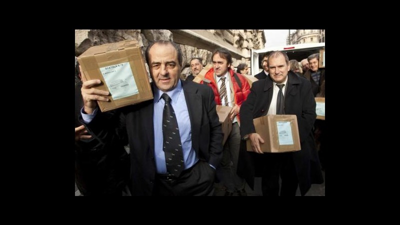 Quirinale, Di Pietro: Pd ci ripensi, voti Rodotà