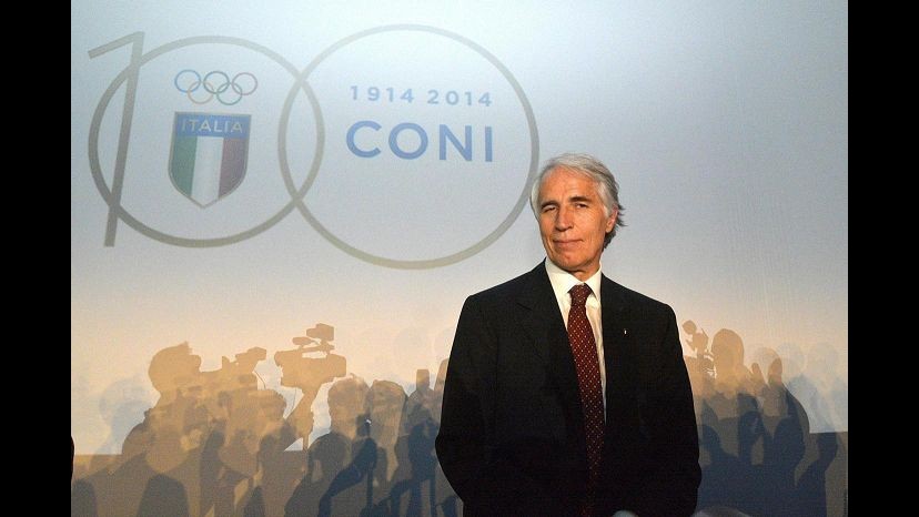 Coni festeggia 100 anni con Malagò e Napolitano e sogna candidatura ai Giochi 2024