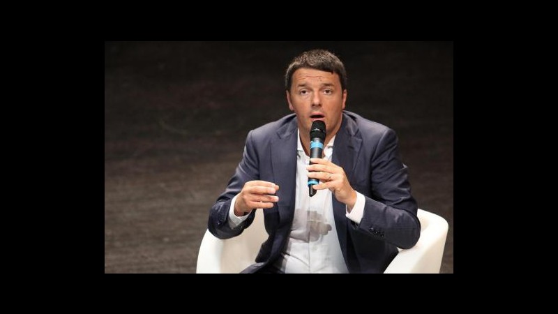 Renzi: In molti hanno vissuto di rendita, anche sindacalisti
