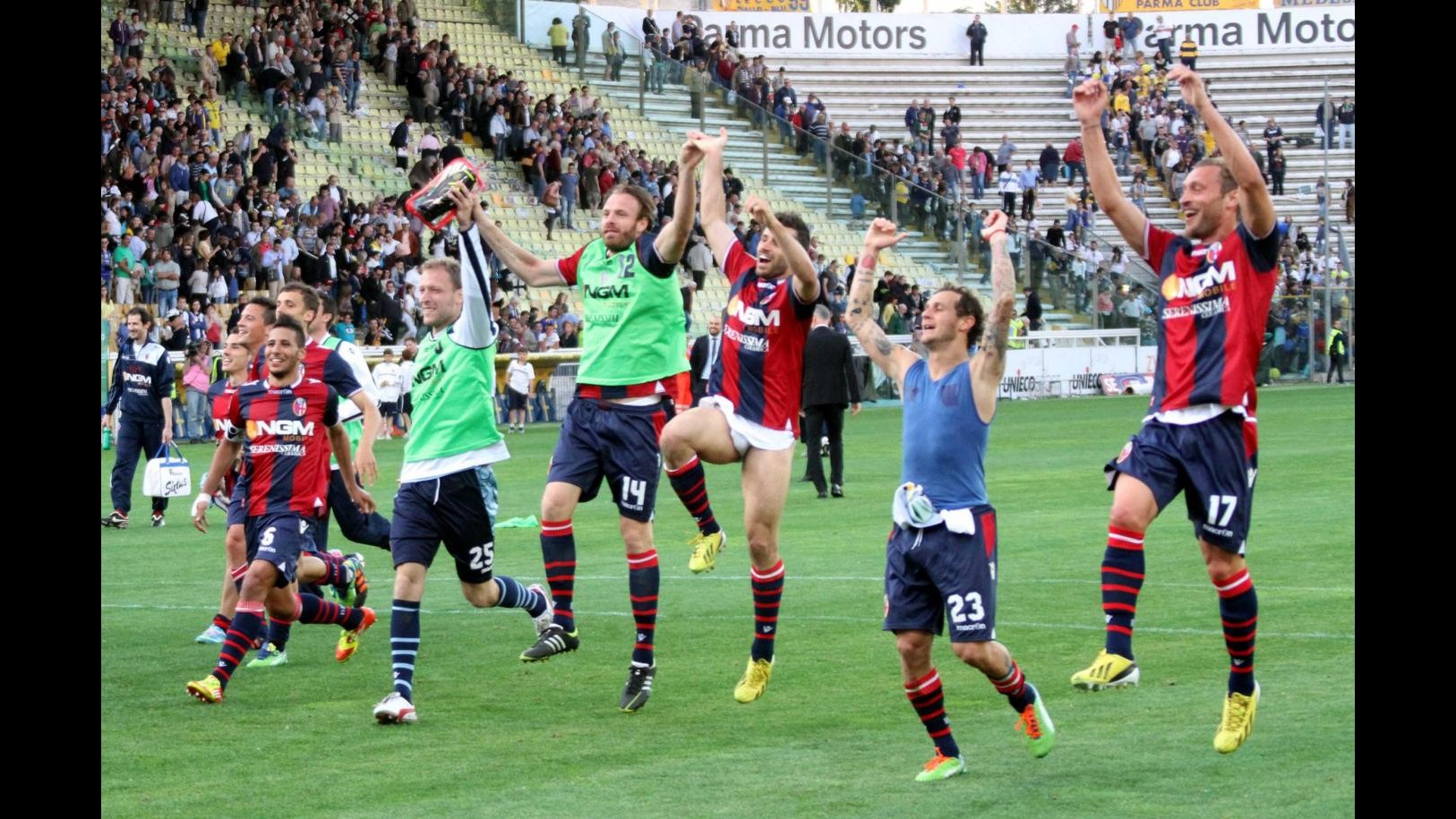 Serie A, Bologna si aggiudica derby emiliano:Parma schiantato 2-0