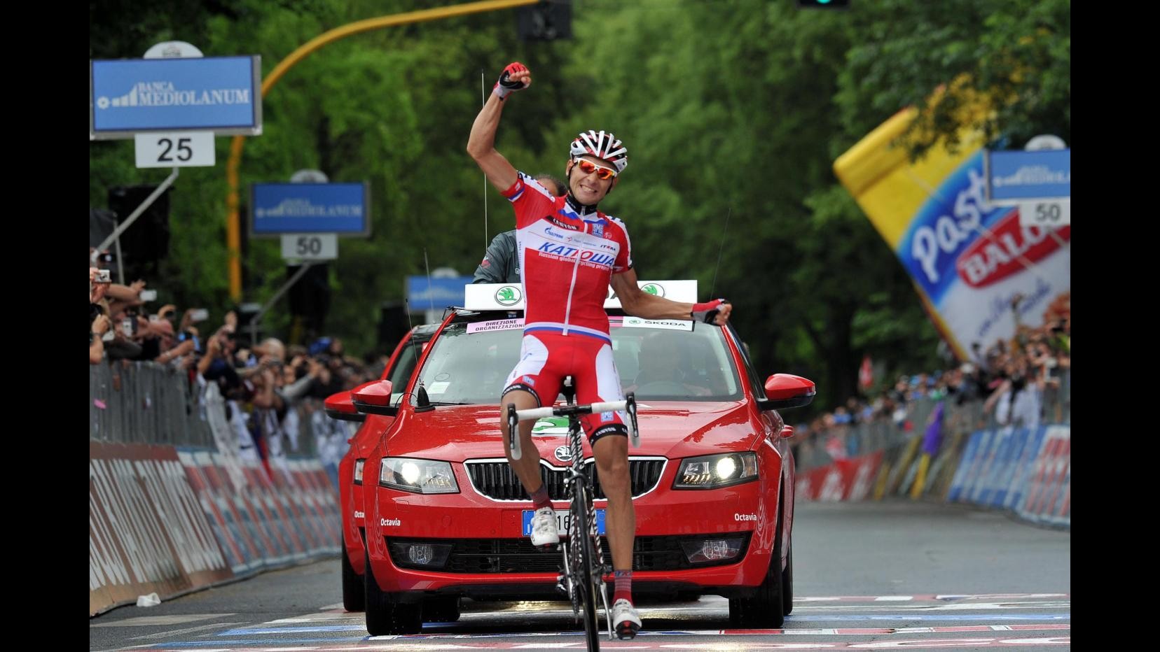 Giro d’Italia, 9/a tappa: Belkov vince in solitaria, Nibali resta in rosa