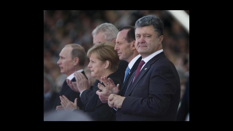 Ucraina, Poroshenko giura da presidente “La Crimea è nostra”