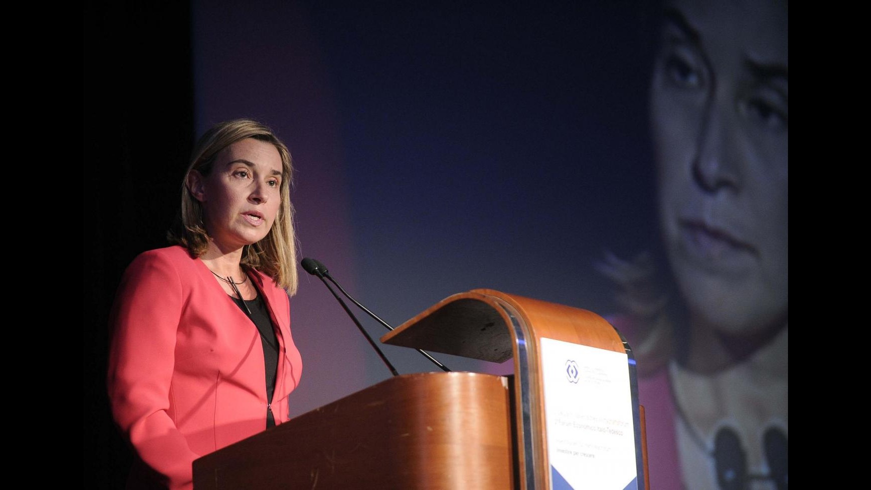 Mogherini a Beirut: Sostegno a Libano per sicurezza Mediterraneo