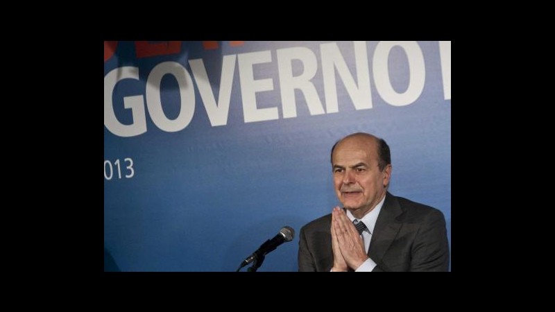 Bersani: Pd è senza padroni, unità è responsabilità di tutti