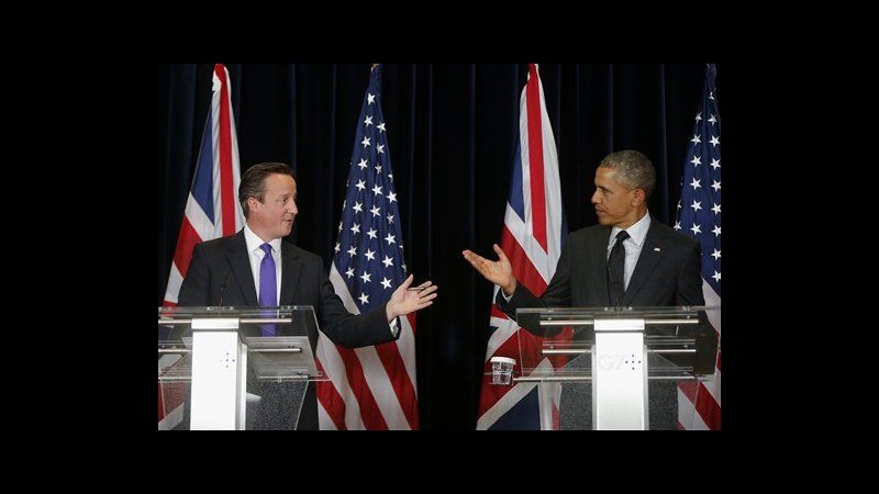 Ucraina, Obama e Cameron: Putin cominci dialogo con Kiev o sanzioni