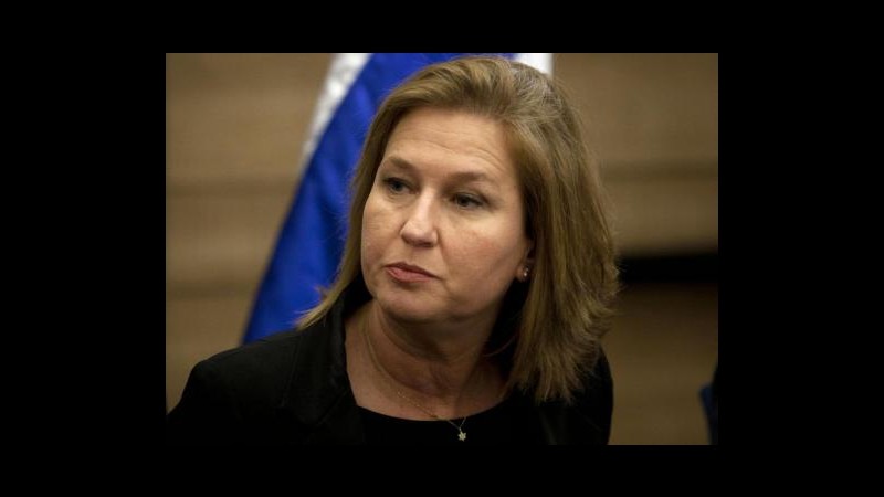 Ministra Giustizia Israele: Nuove costruzioni sono errore politico