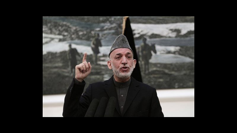 Afghanistan, Karzai: Potremmo consentire a Usa nove basi dopo 2014