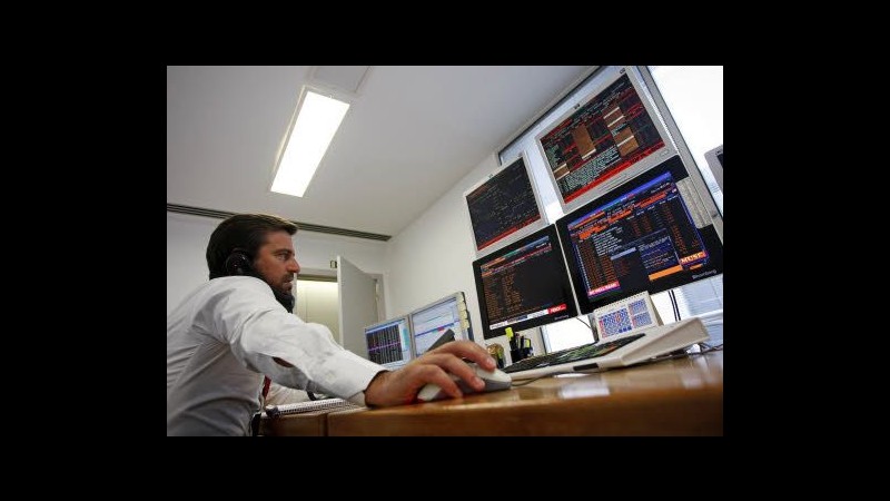 Spread Btp-Bund chiude stabile a 256 punti