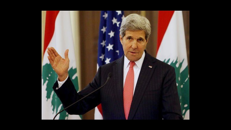 Libano, Kerry: Stallo politico è profondamente preoccupante