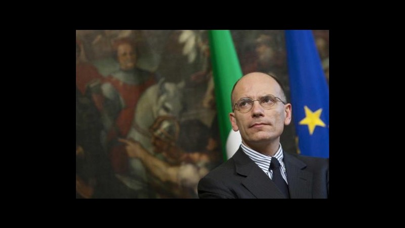 Letta: Non so quanto durerà il Governo ma ce la metteremo tutta