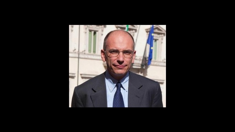 Letta: Oggi Cdm, eliminiamo stipendio ministri parlamentari