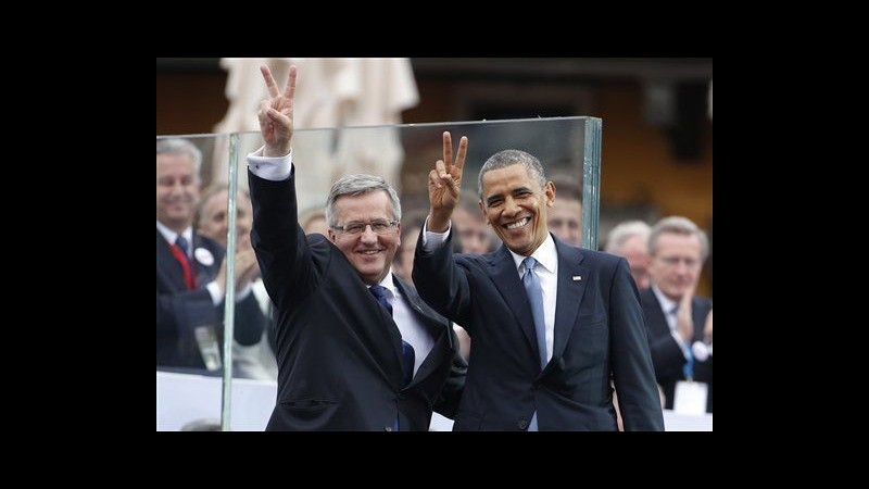 Ucraina, Obama annuncia a Poroshenko 5 mln dollari in aiuti a esercito