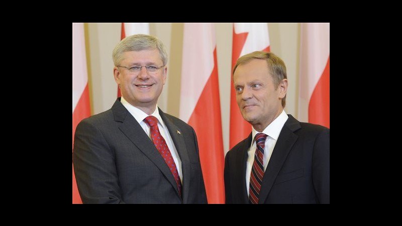 Ucraina, Harper: Altri 75 soldati a esercitazioni in Europa dell’est