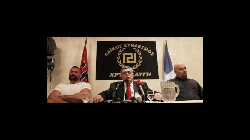 Grecia, leader Alba dorata agli arresti interverrà al Parlamento