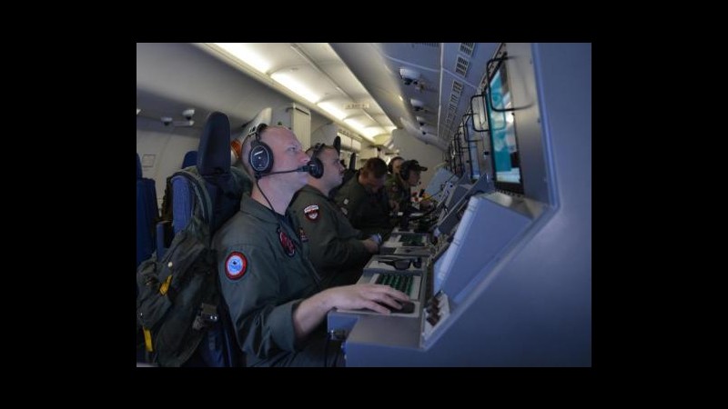 Aereo disperso, si continua a cercareOra si tenta più a sud