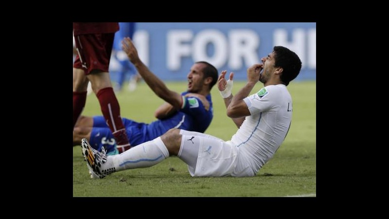 Mondiali 2014, norvegese scommette su morso Suarez e vince 700 euro