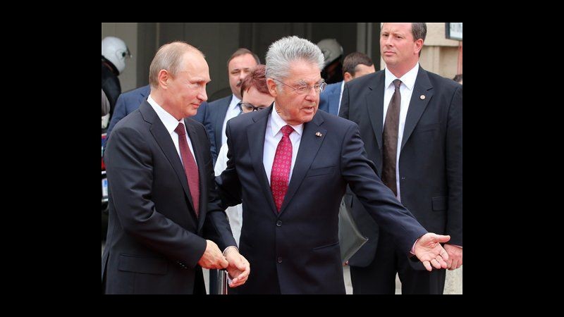 Ucraina, Putin a Vienna: ha visto Fischer, poi vedrà presidente Osce