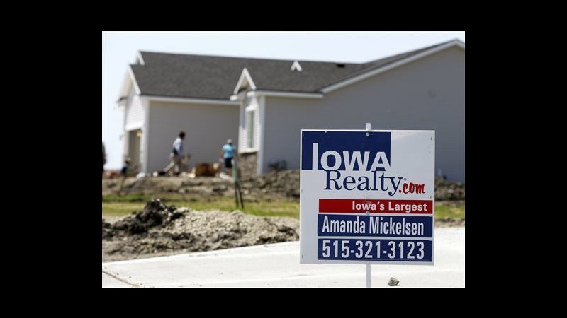 Usa, vendite nuove case +18,6% in maggio, top da 2008