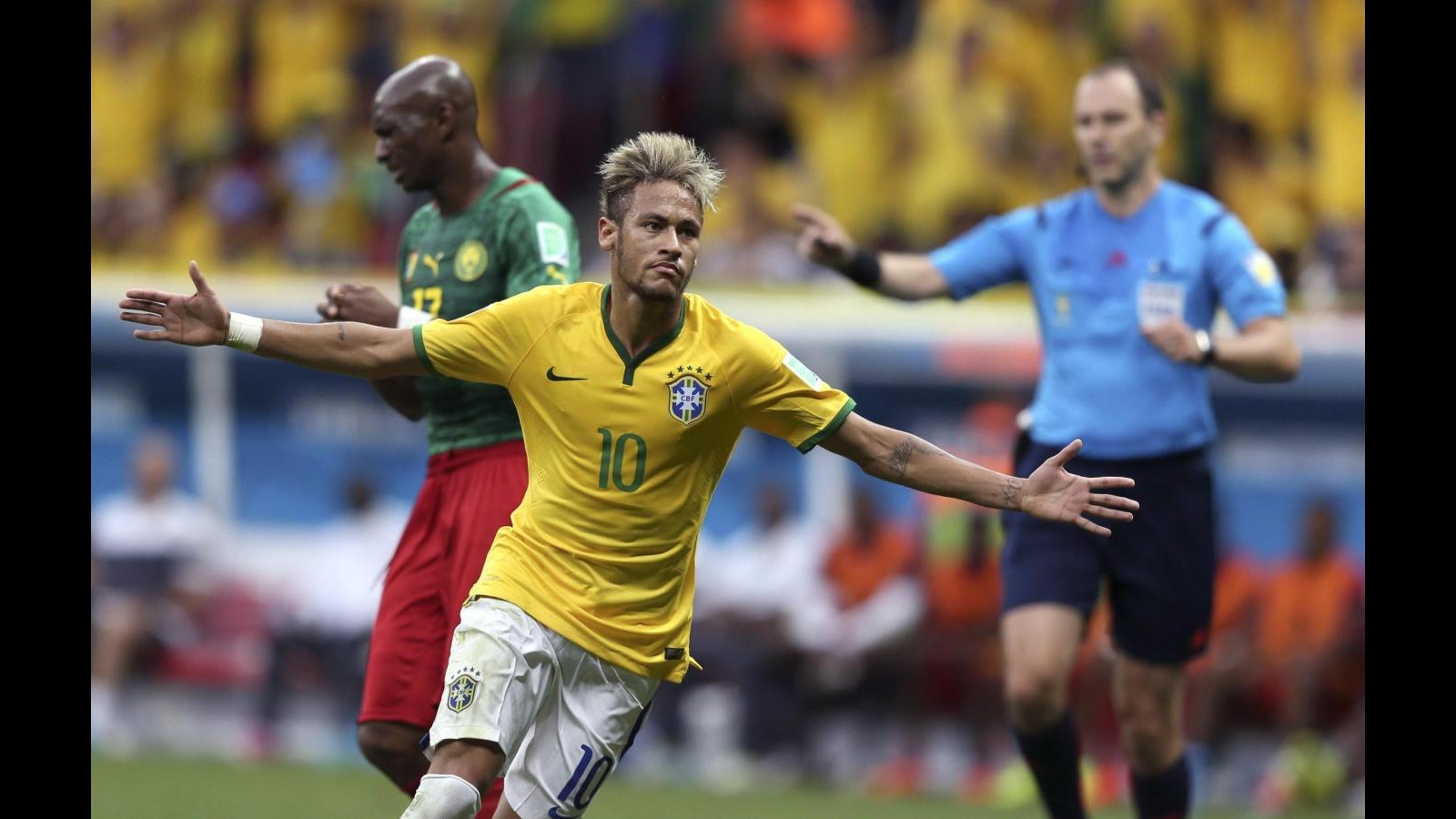 Mondiali 2014, Brasile cala il poker al Camerun e si ‘regala’ il Cile