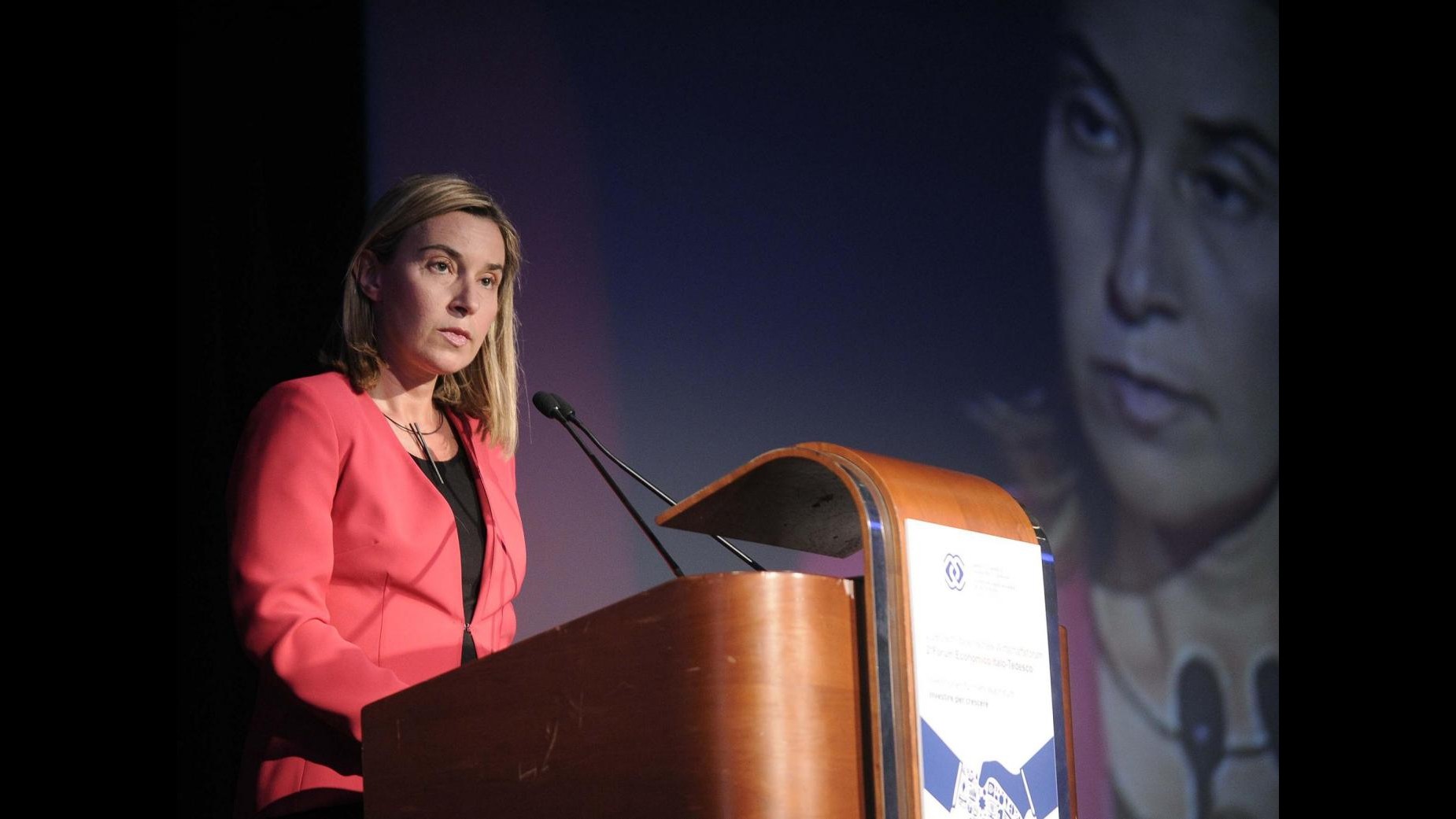 Ue, Mogherini: Mia candidatura ad Alto rappresentante è un’ipotesi