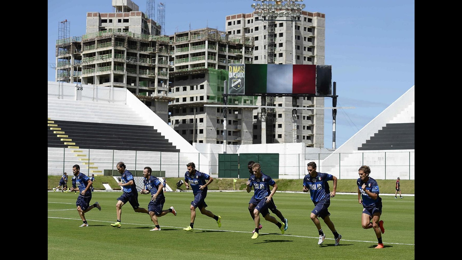 Mondiali 2014, Italia: rifinitura a Natal, assente solo De Rossi