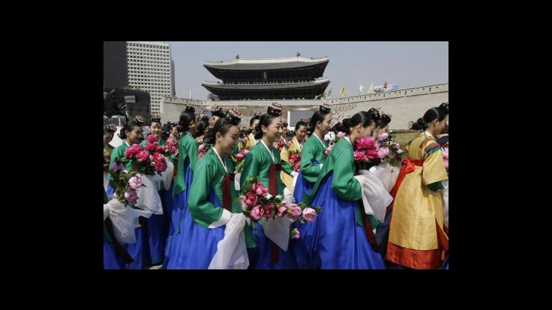 Sud Corea, riapre al pubblico la porta di Sungnyemun, tesoro nazionale