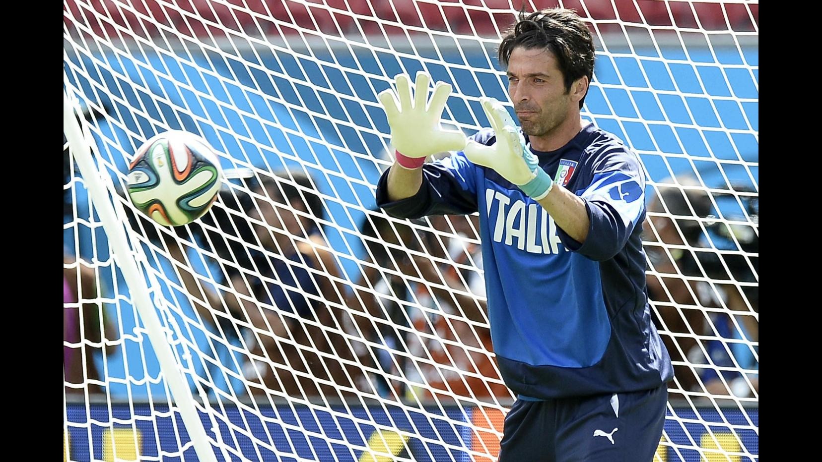 Mondiali 2014, Buffon suona la carica: Contro Uruguay con testa fredda e cuore caldo