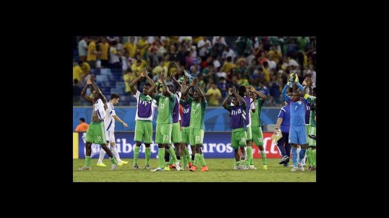 Mondiali 2014, Nigeria-Bosnia 1-0, Pjanic e Dzeko salutano il torneo