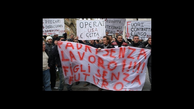 Lavoro,Cgil: Da inizio anno 570mila in cassa integrazione, 1,8mld euro