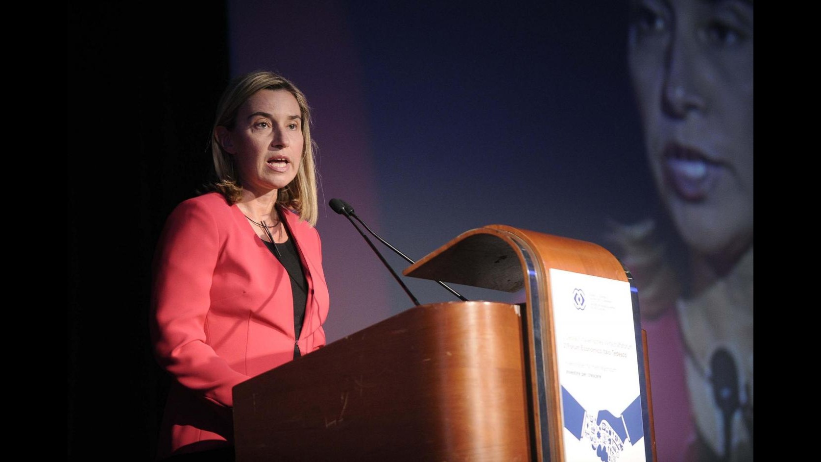 Immigrazione, Mogherini:Interrompere flussi alla radice, serve una Libia stabile