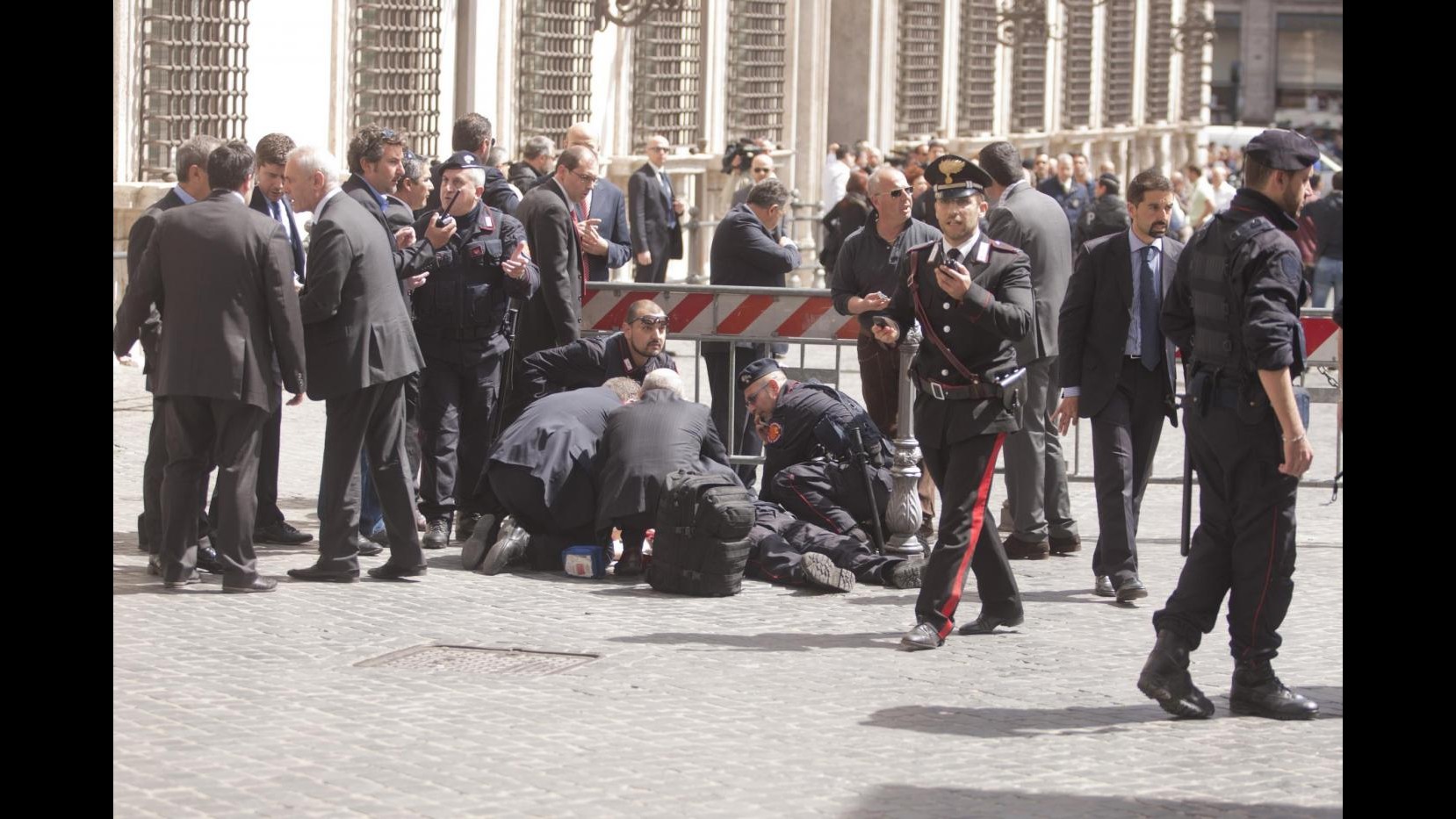 Sparatoria P.Chigi, medici: Giangrande resta in prognosi riservata