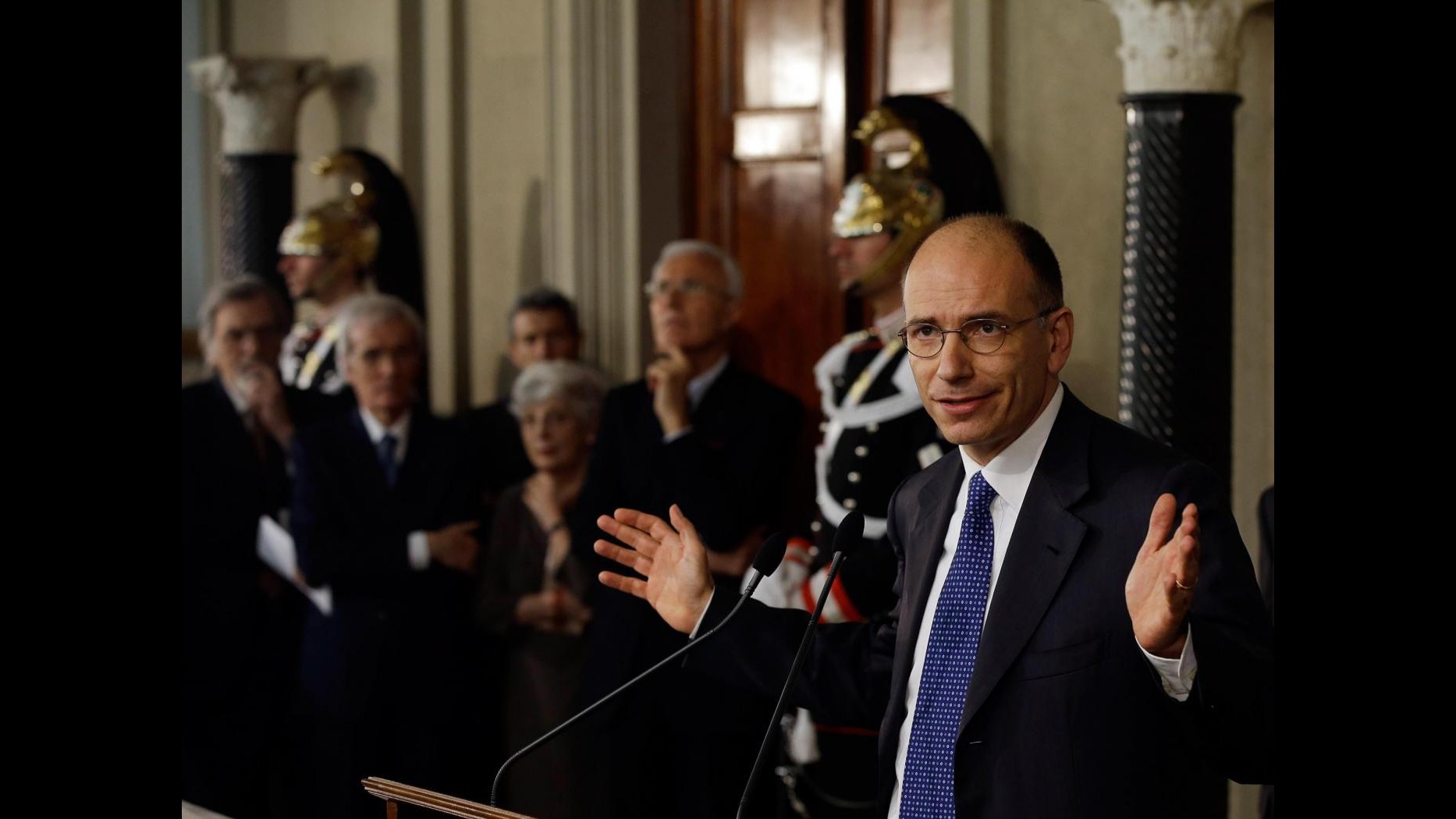 Governo, Letta: Carico aspettative è assolutamente eccessivo