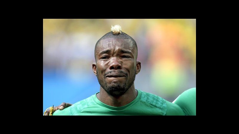 Costa d’Avorio, Serey Die in lacrime durante inno: Mai avrei pensato di giocare un Mondiale